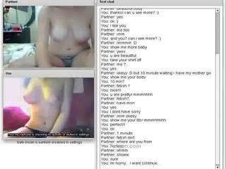 Chatroulette hot to trot Turkish Little Shy Masturbate