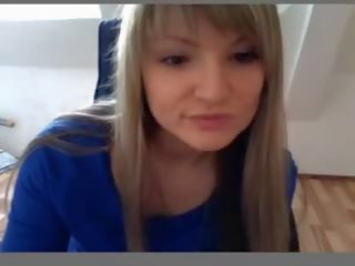 German delightful teen on webcam part one