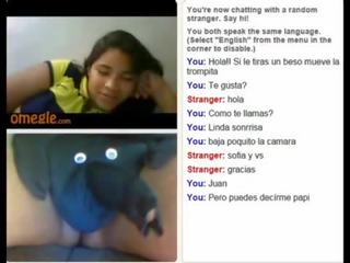 Compilaci&oacute;n final Tetona y panochita omegle, they wanna see my cock