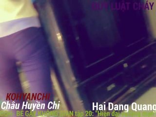 Teen teenager Pham Vu Linh Ngoc shy peeing Hai Dang Quang school Chau Huyen Chi fancy woman